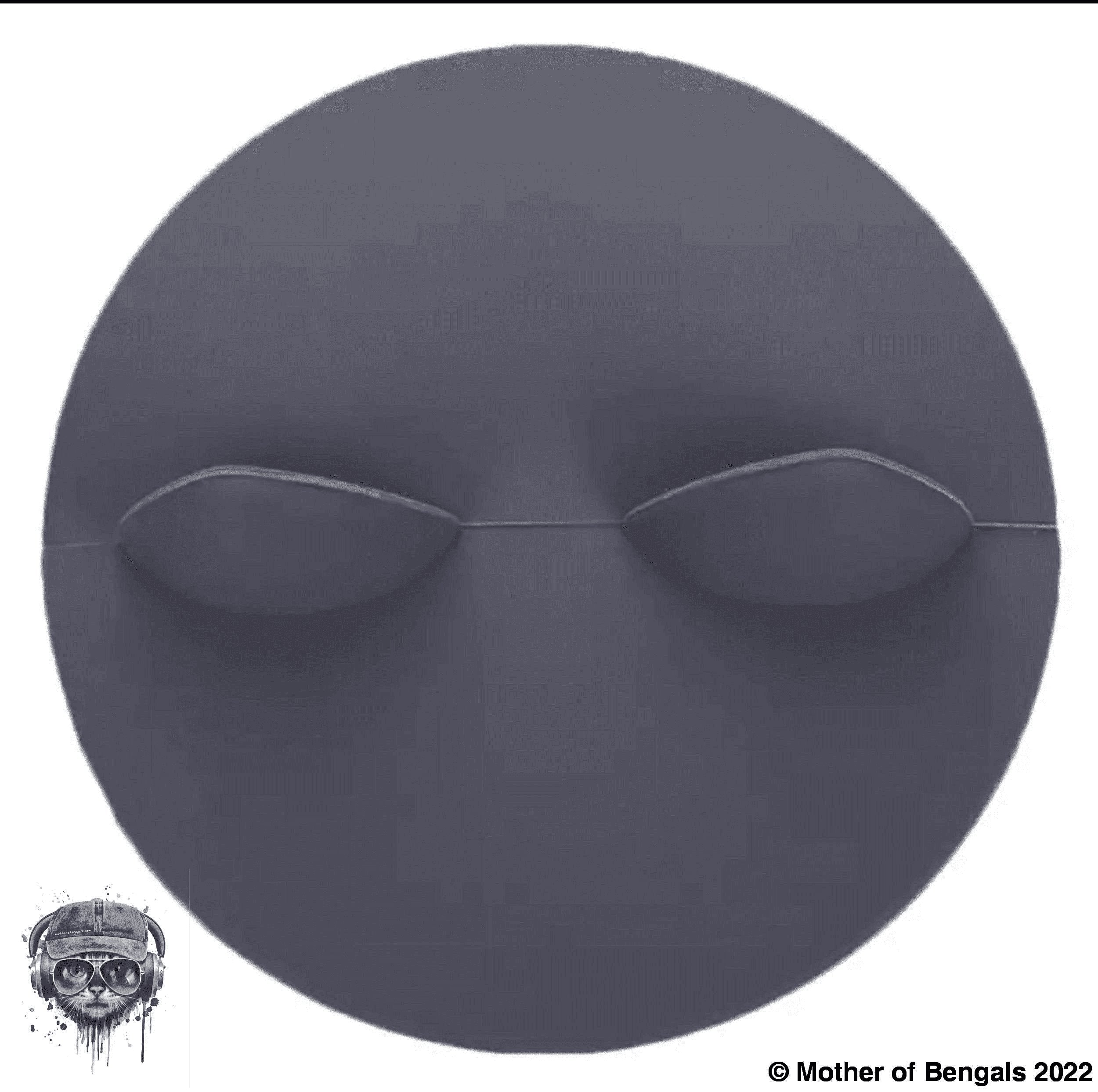 Silicone Cat Cover for Cans Accessory Mother of Bengals Grey