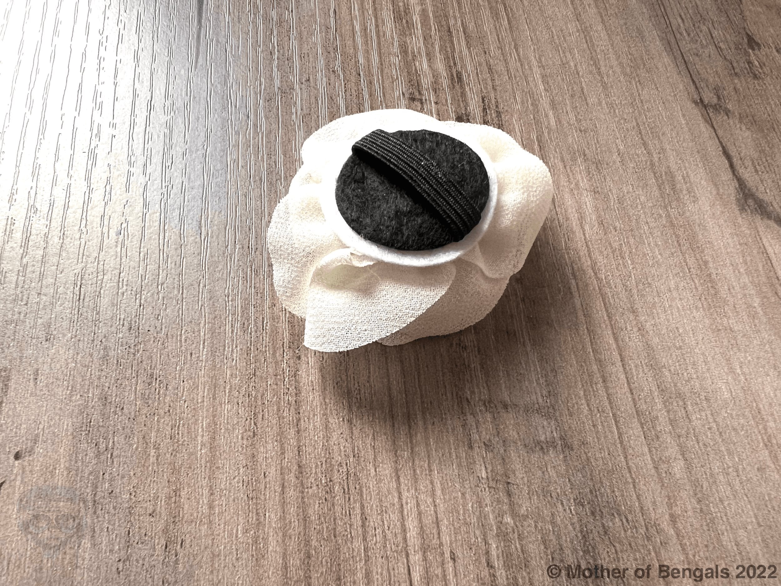 Slide-on Floral Collar Rhinestone Bling By Mother Of Bengals Mother of Bengals