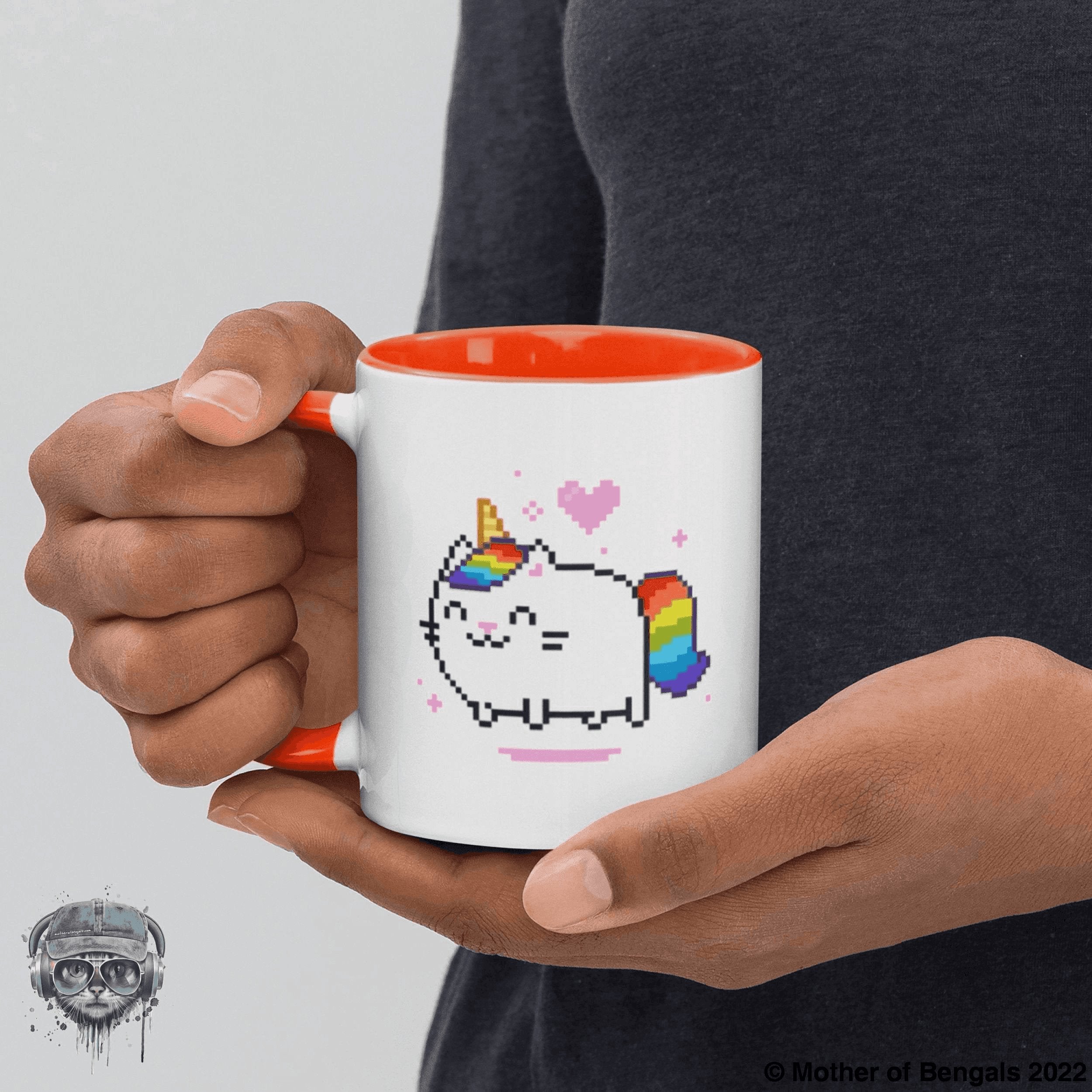 Unicorn Kitty Mug Mother of Bengals