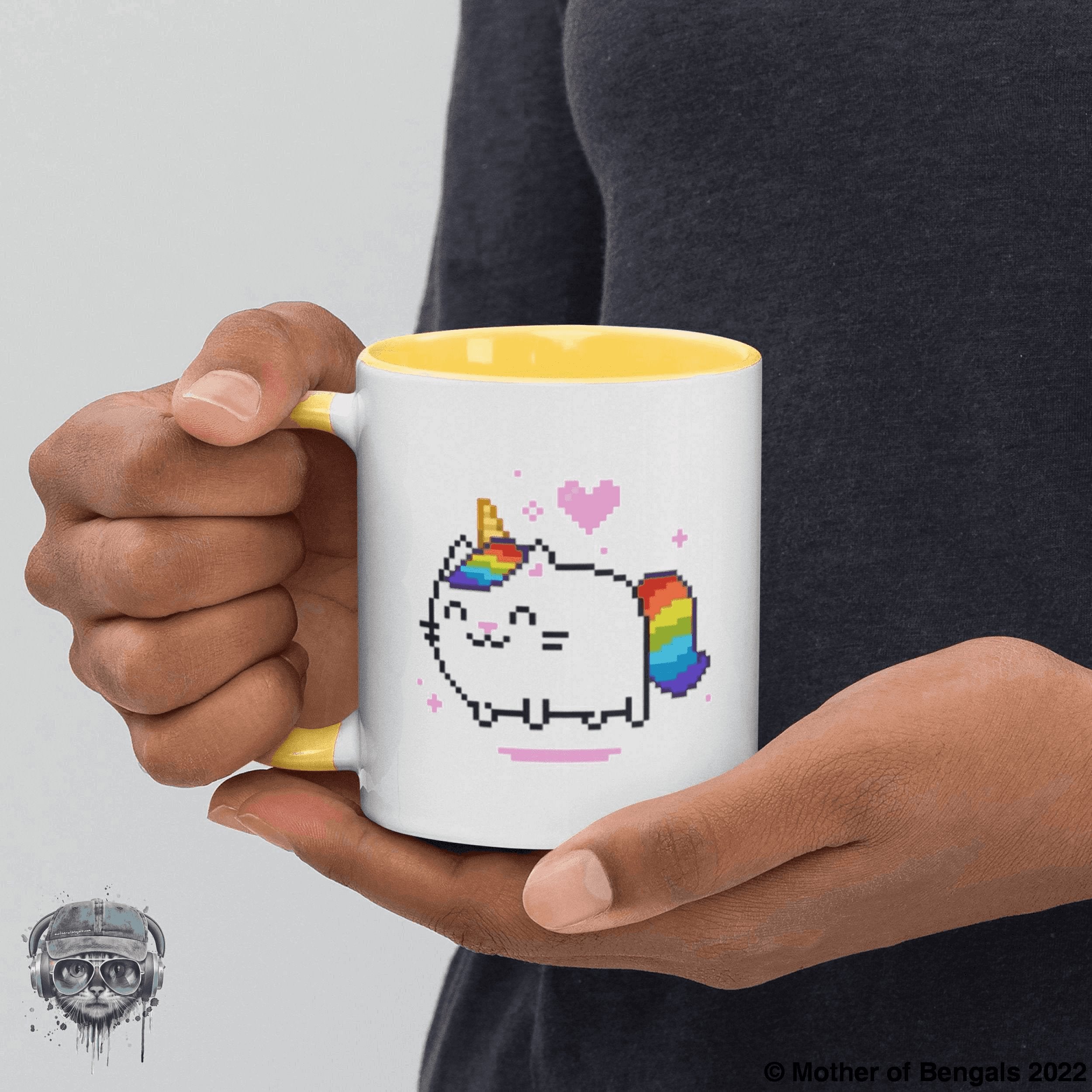 Unicorn Kitty Mug Mother of Bengals