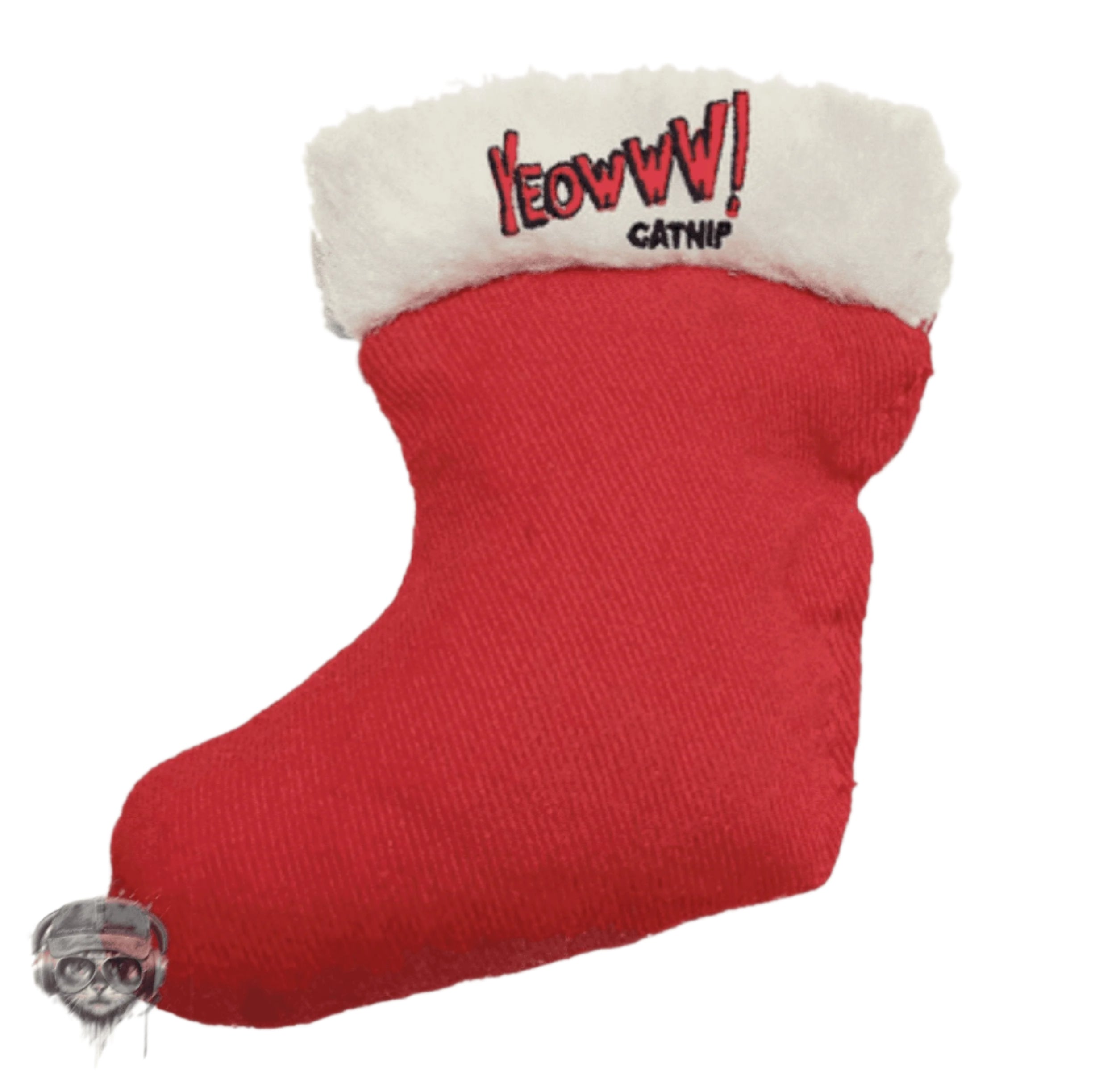 Yeowww! Christmas stocking of catnip Yeowww