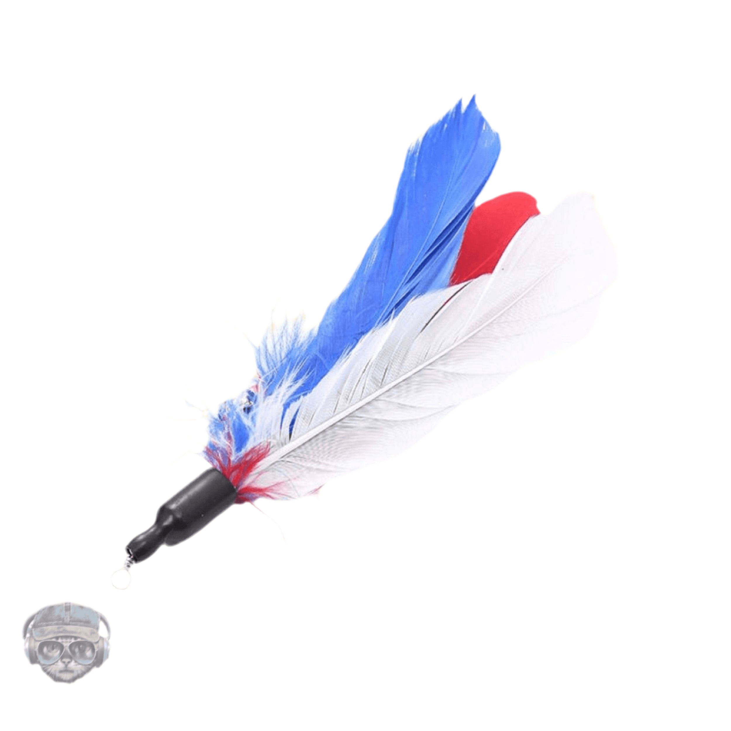 FurPrize! Patriotic Feather Cat Wand Refill