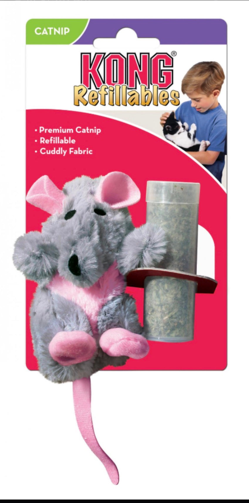 KONG Refillables Rat Cat Toy