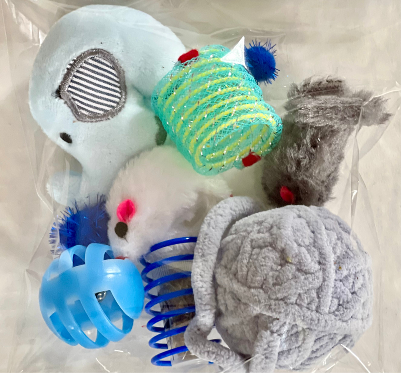 Furprize! Elephant,Assorted Catnip Infusion Toys