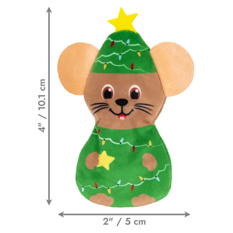 KONG HOLIDAY REFILLABLES MOUSE