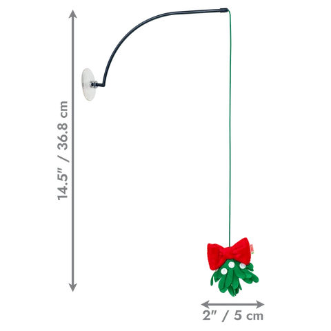 KONG HOLIDAY CONNECTS WINDOW MISTLETOE