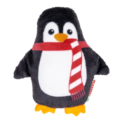 KONG HOLIDAY SCRATTLES PENGUIN, SNOWFLAKE 2-PK