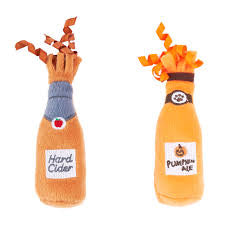 ZippyClaws® Halloween Catnip Crusherz 2-Pack – Hard Cider & Pumpkin Ale