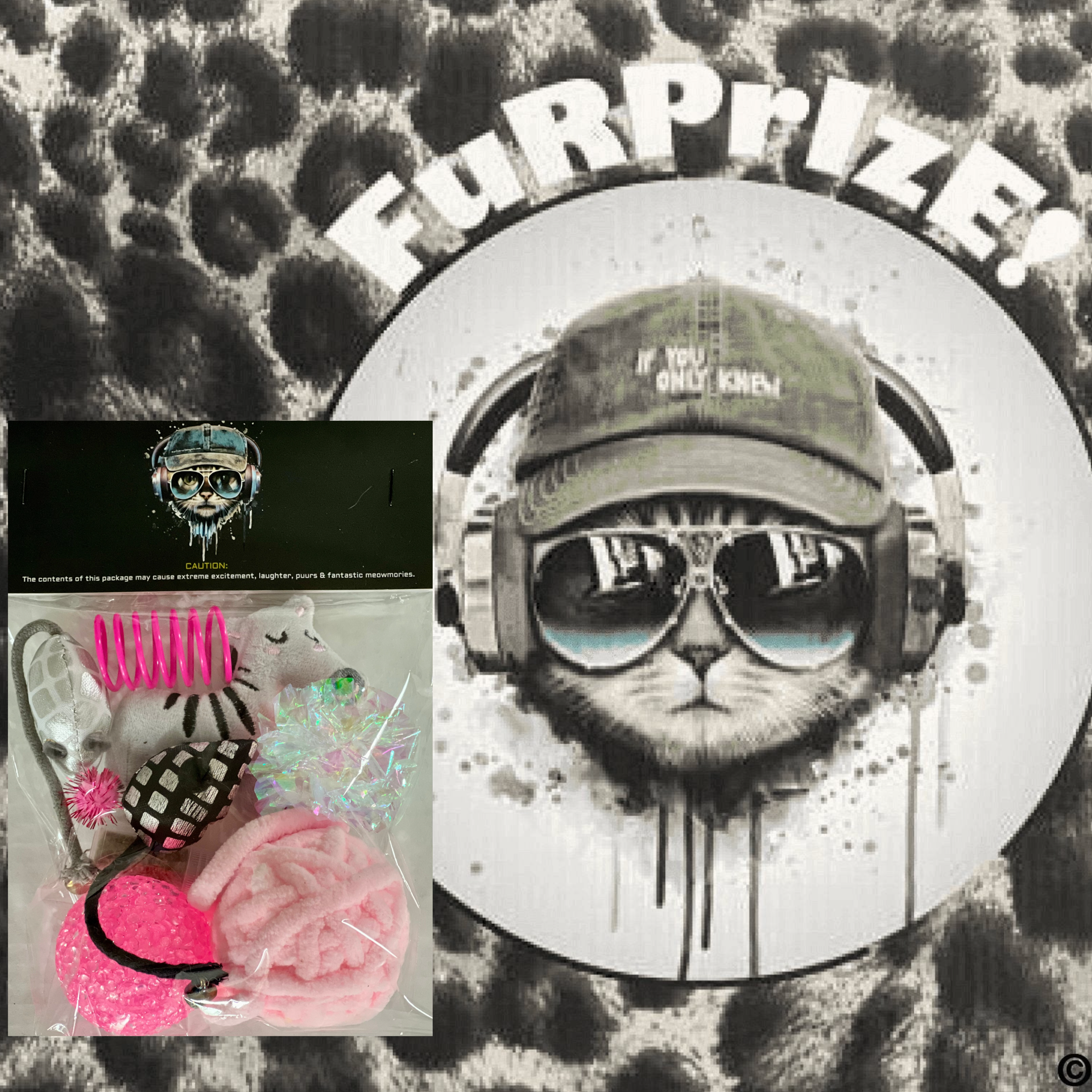 Furprize! Catnip Infusion Cat Toy Set and Gift Box on orders $25+