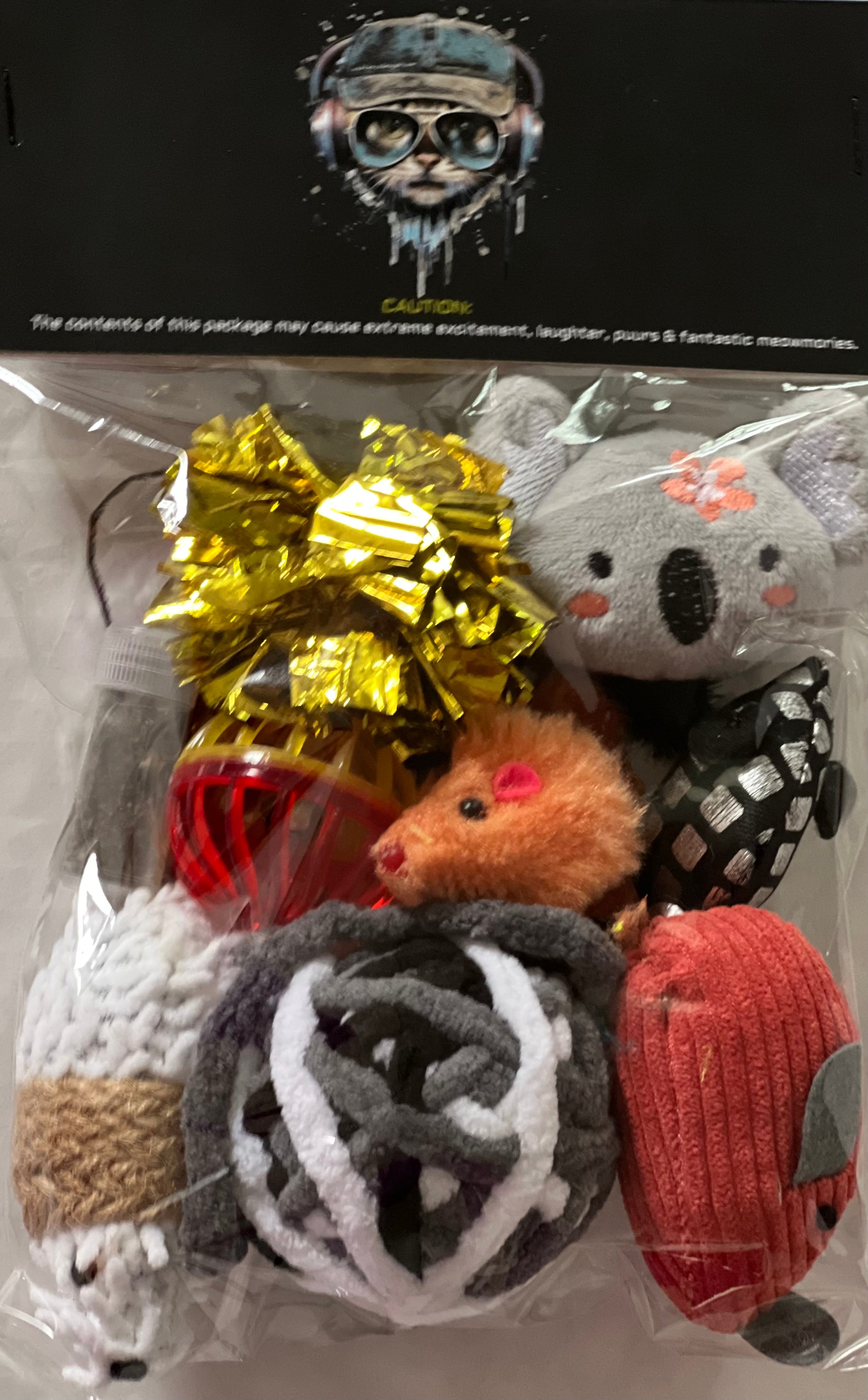 Furprize! Koala, Assorted Catnip Infusion Toys