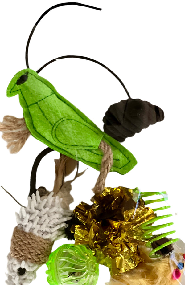 Furprize! Grasshopper, Assorted Catnip Infusion Toys