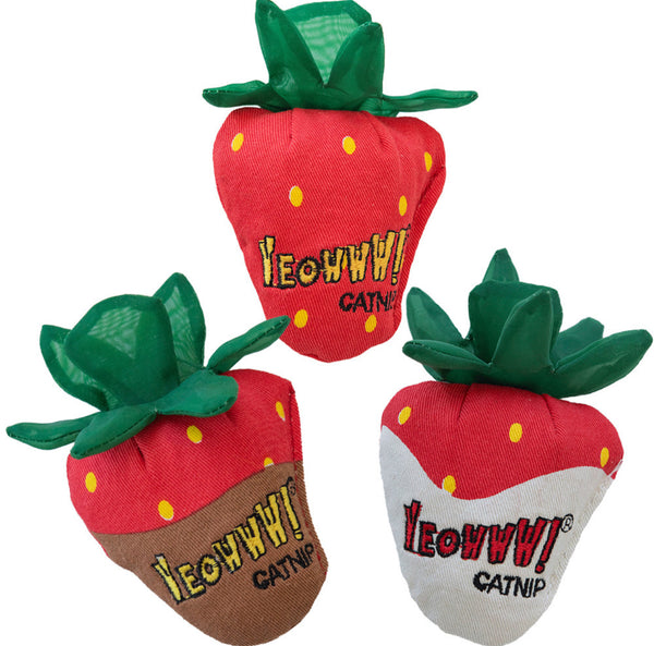 Ducky World Yeowww! Strawberries - 3 Pk