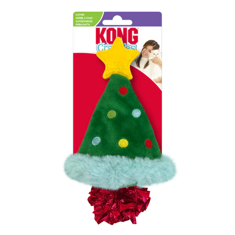 KONG Holiday Crackles Christmas Tree