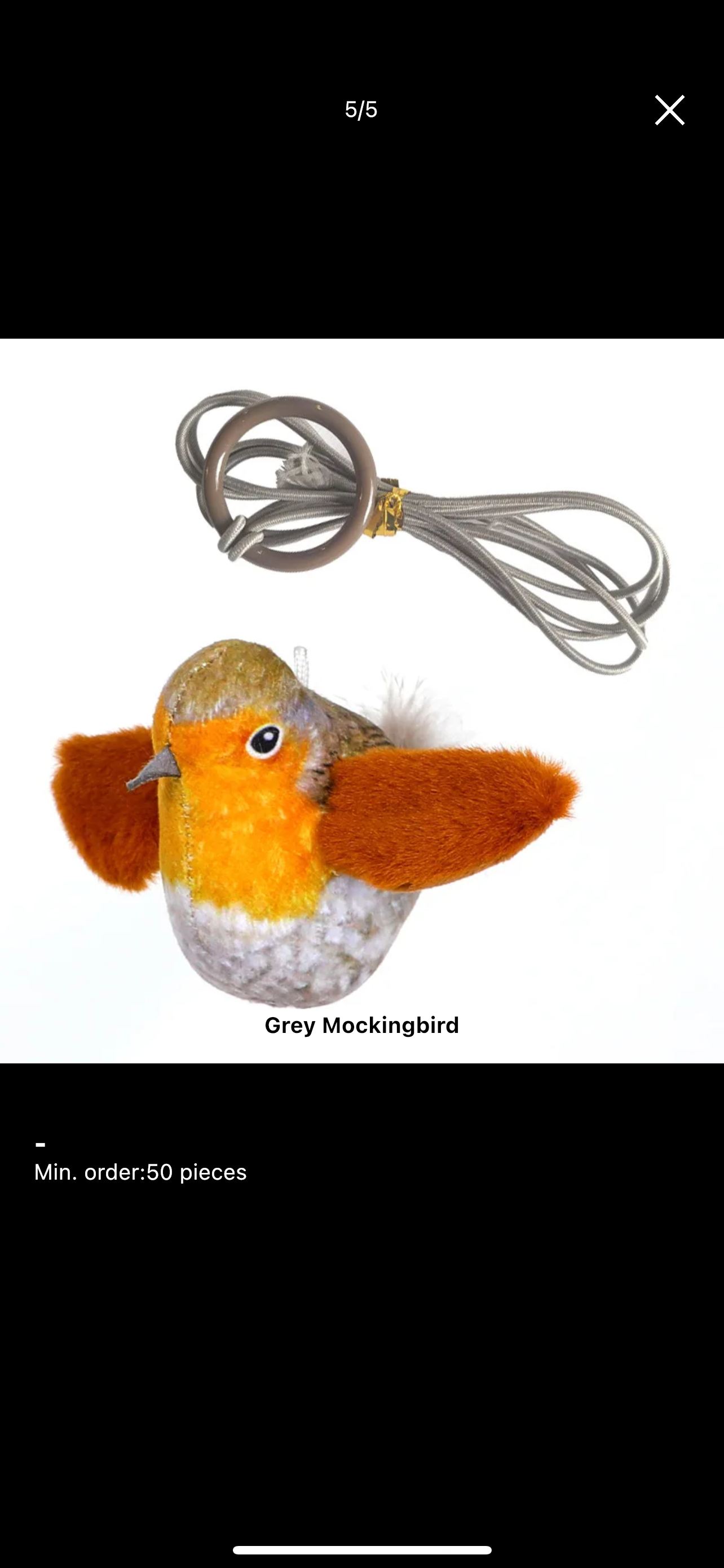 Furprize! Interactive Chirping Bird Feather Cat Toy and refill