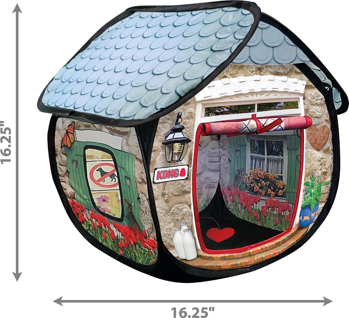 KONG Play Spaces Bungalow Cat Toy