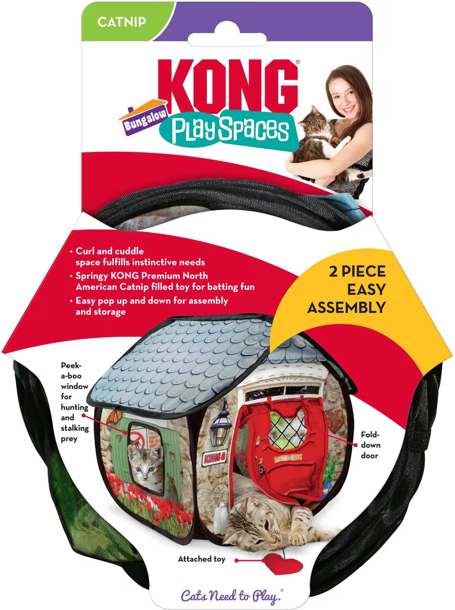 KONG Play Spaces Bungalow Cat Toy