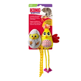 KONG SCRATTLES CHICKEN CAT TOY 2PK