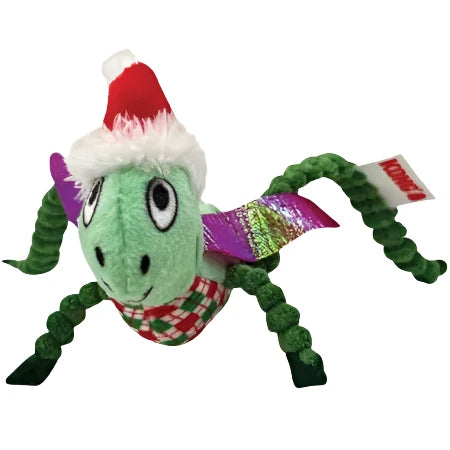 KONG Holiday Crackles Grasshopper