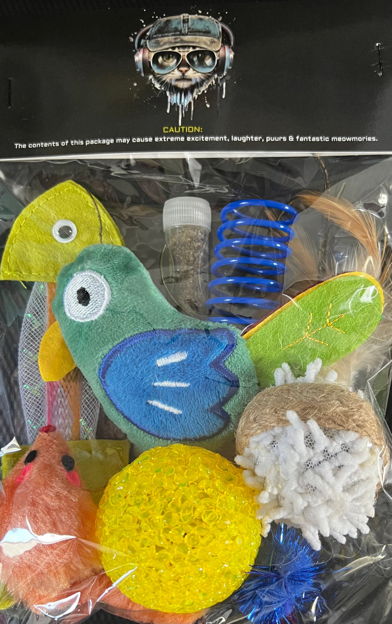 Furprize! Parrot, Assorted Catnip Infusion Toys Cat Toy FurPrize! 