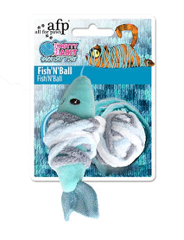 All for paws, Knotty Habit, Fish’n’ ball Cat Toy All for paws 