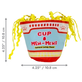 KONG Crackles Cup of Mew-Mews Cat Toy