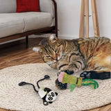 KONG Scrattles Panda Cat Toy, 2-pack