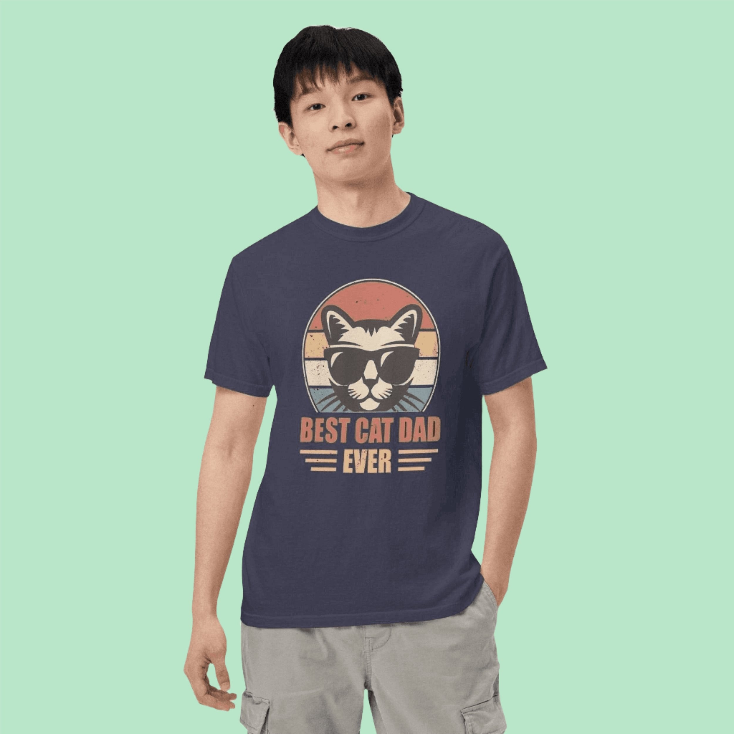 Best Cat Dad Ever T-Shirt Mother of Bengals 