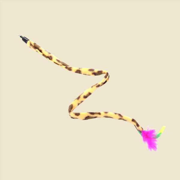 FurPrize! Cheetah tail Feather Refill Teaser Cat Wand Refill FurPrize! 