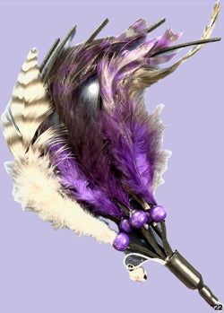 FurPrize! Claws Out, Feather Cat Wand Refill 🐦 Cat Wand Refill FurPrize! Purple 