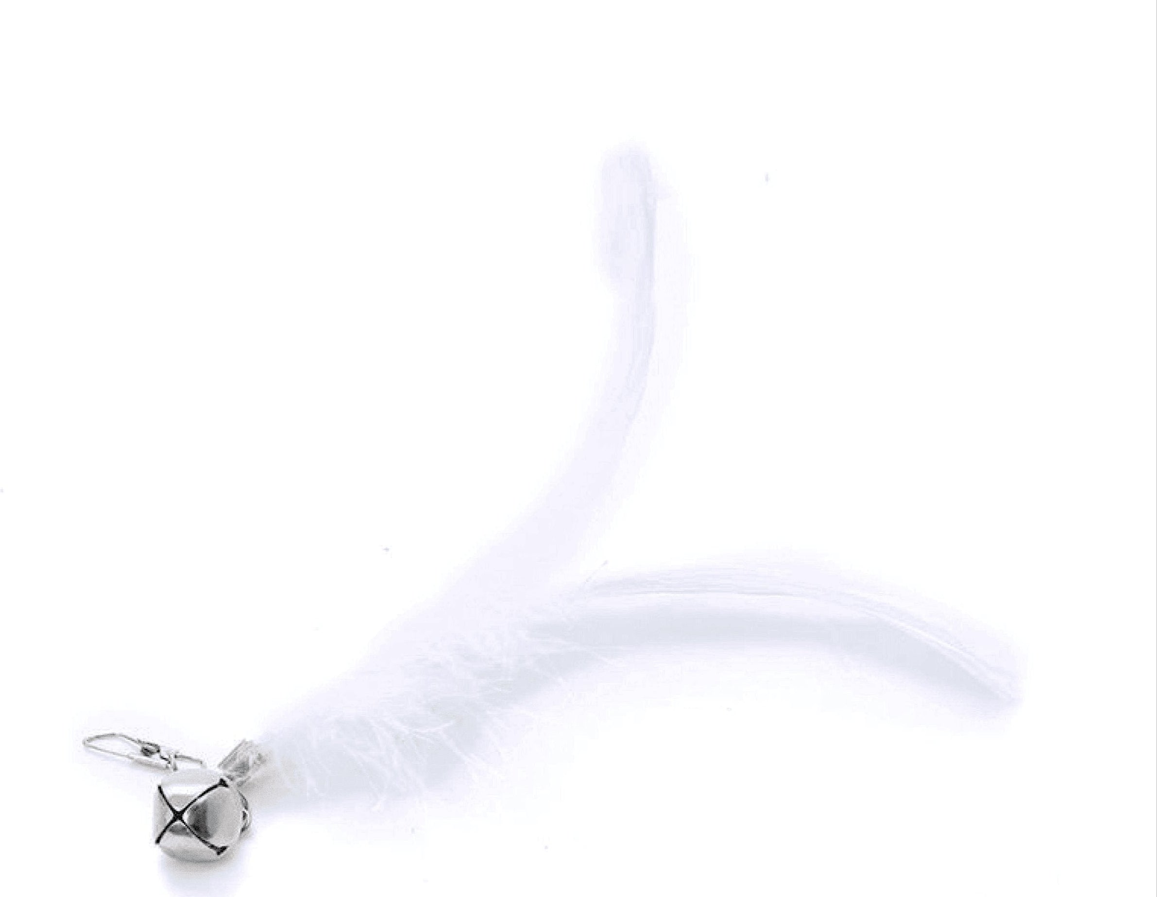 FurPrize! Karmas Silver Series Cat Toy Wand Feather Refill 🥧 Cat Wand Refill FurPrize! White 