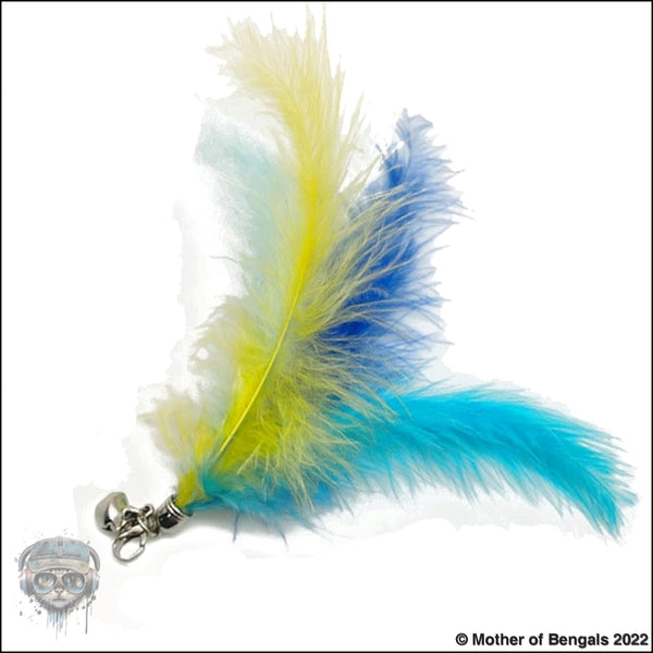 FurPrize! Mardi Gras Feather Cat Wand Refill Feather Refill FurPrize! 