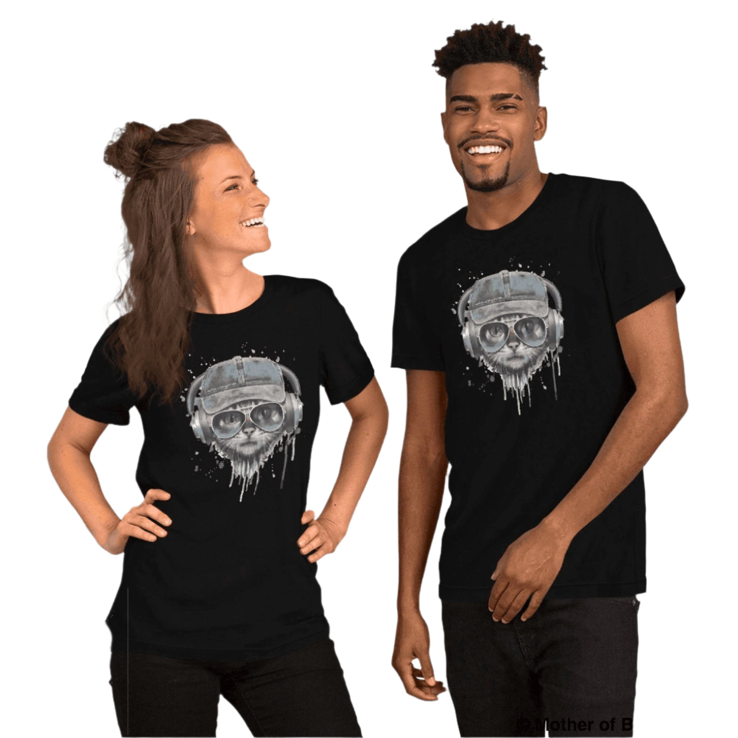 FurPrize! Mother of Bengals Unisex T-shirt Mother of Bengals Black XS 