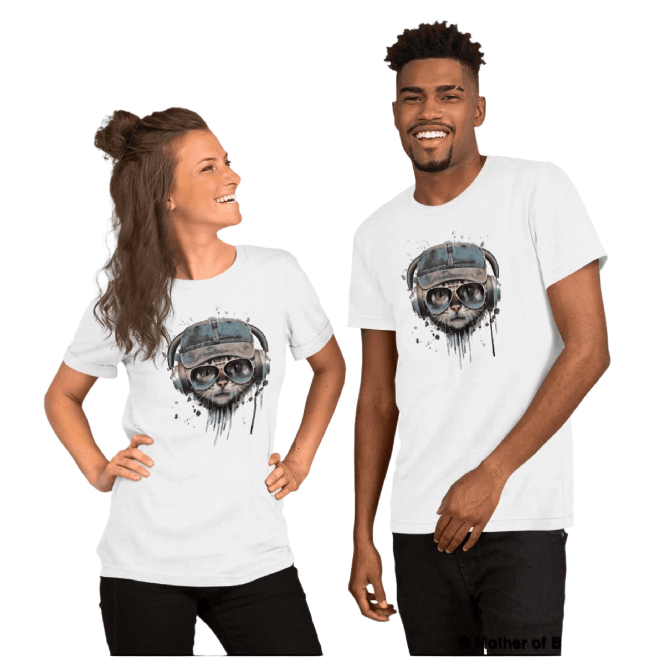 FurPrize! Mother of Bengals Unisex T-shirt Mother of Bengals White XS 