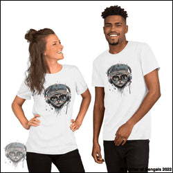 FurPrize! Mother of Bengals Unisex T-shirt Mother of Bengals White XS 