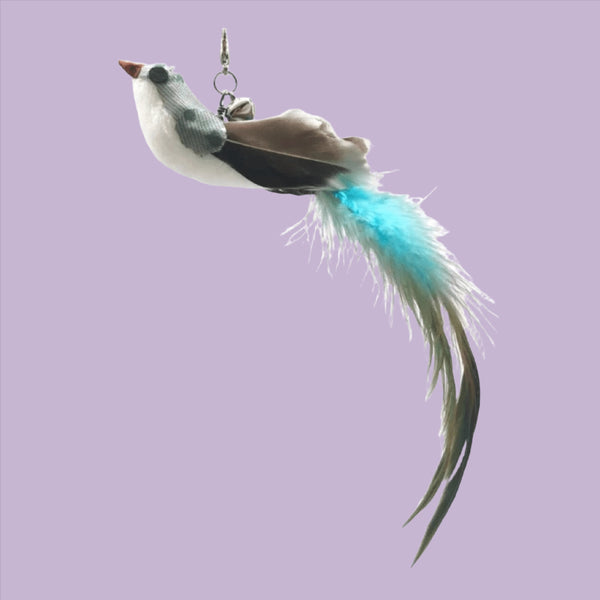 Furprize! Turquoise Bird Feather Wand refill FurPrize! 
