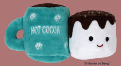 Hot Cocoa and Marshmallow Holiday Cat Toy Cat Toy Multipet International Blue 