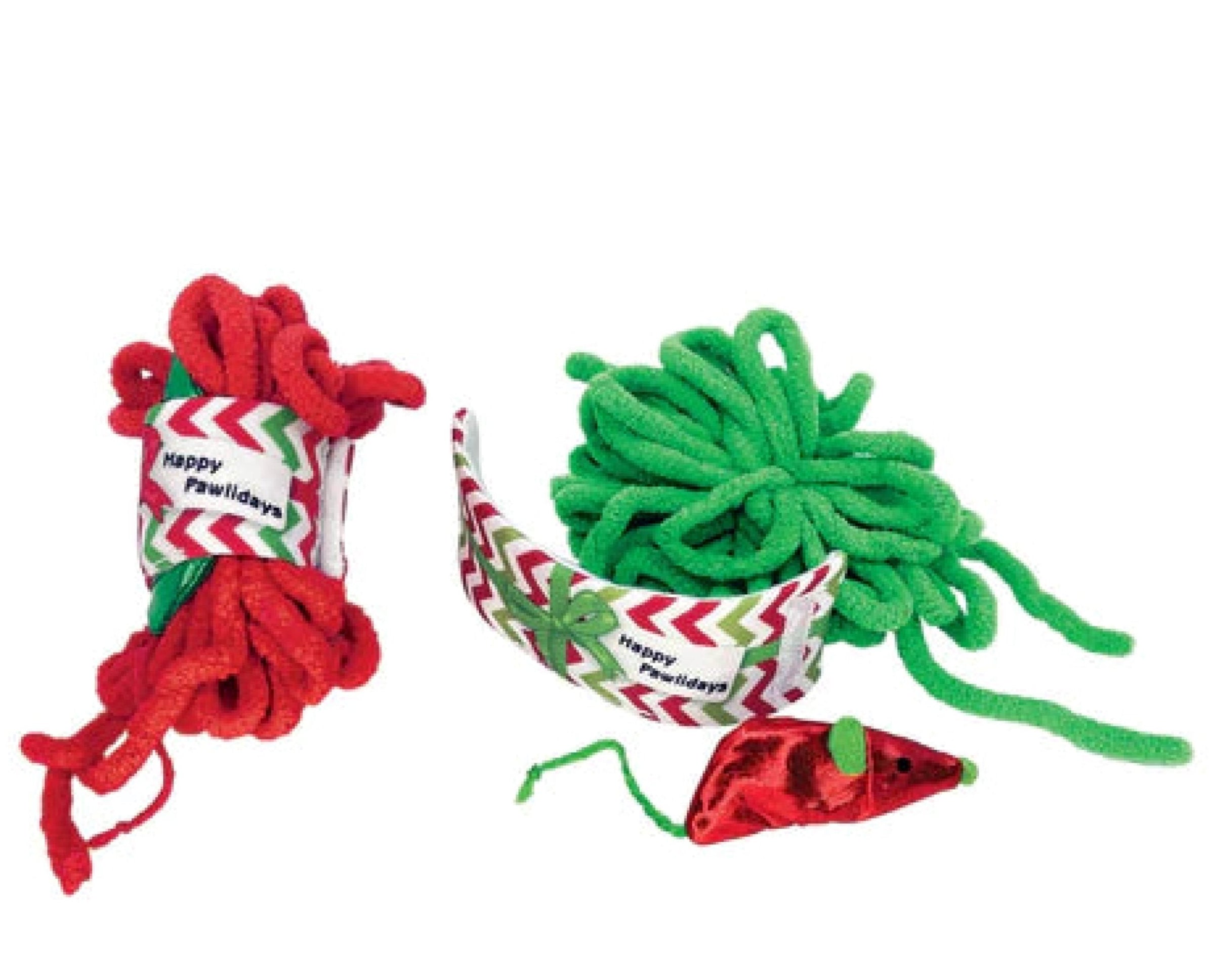 KONG HOLIDAY PULL-A-PARTZ™ YARNZ ASSORTED Kong Red 