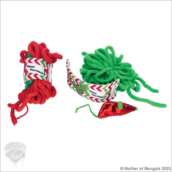 KONG HOLIDAY PULL-A-PARTZ™ YARNZ ASSORTED Kong Red 