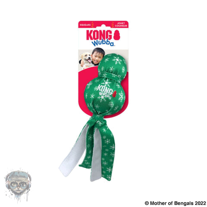 KONG Holiday Wubba™ Ballistic Assorted Large Dog Toy Kong 