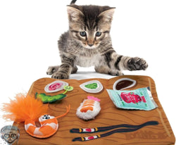 Kong Pull-A-Partz Sushi Catnip Cat Toy Cat Toy Kong 