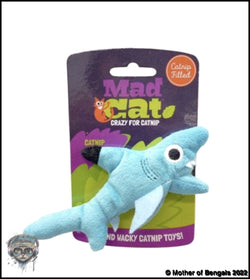 Mad Cat® Shark Biter CAT TOY w/Catnip Mad Cat 