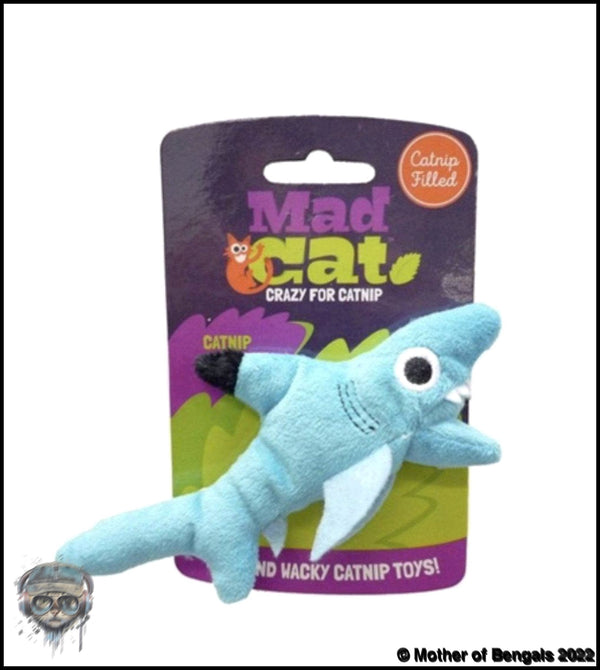 Mad Cat® Shark Biter CAT TOY w/Catnip Mad Cat 