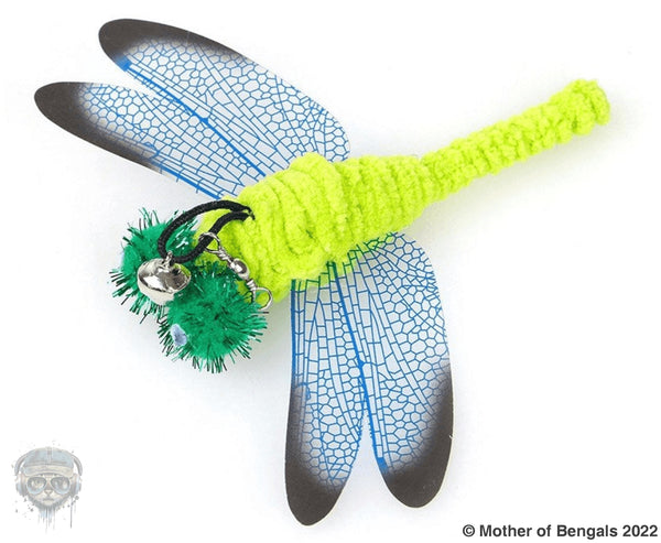 Mother Of Bengals, Catch Me In Flight Dragonfly, Cat Toy Wand Refill Refill Mother of Bengals 